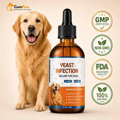 CurePaw Soothing Allergy & Yeast Treatment